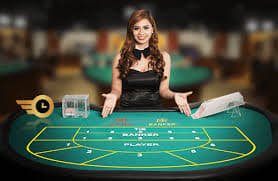 MDL979 Live Dealer Roulette Blackjack Table ကစားနေသောမြင်ကွင်း